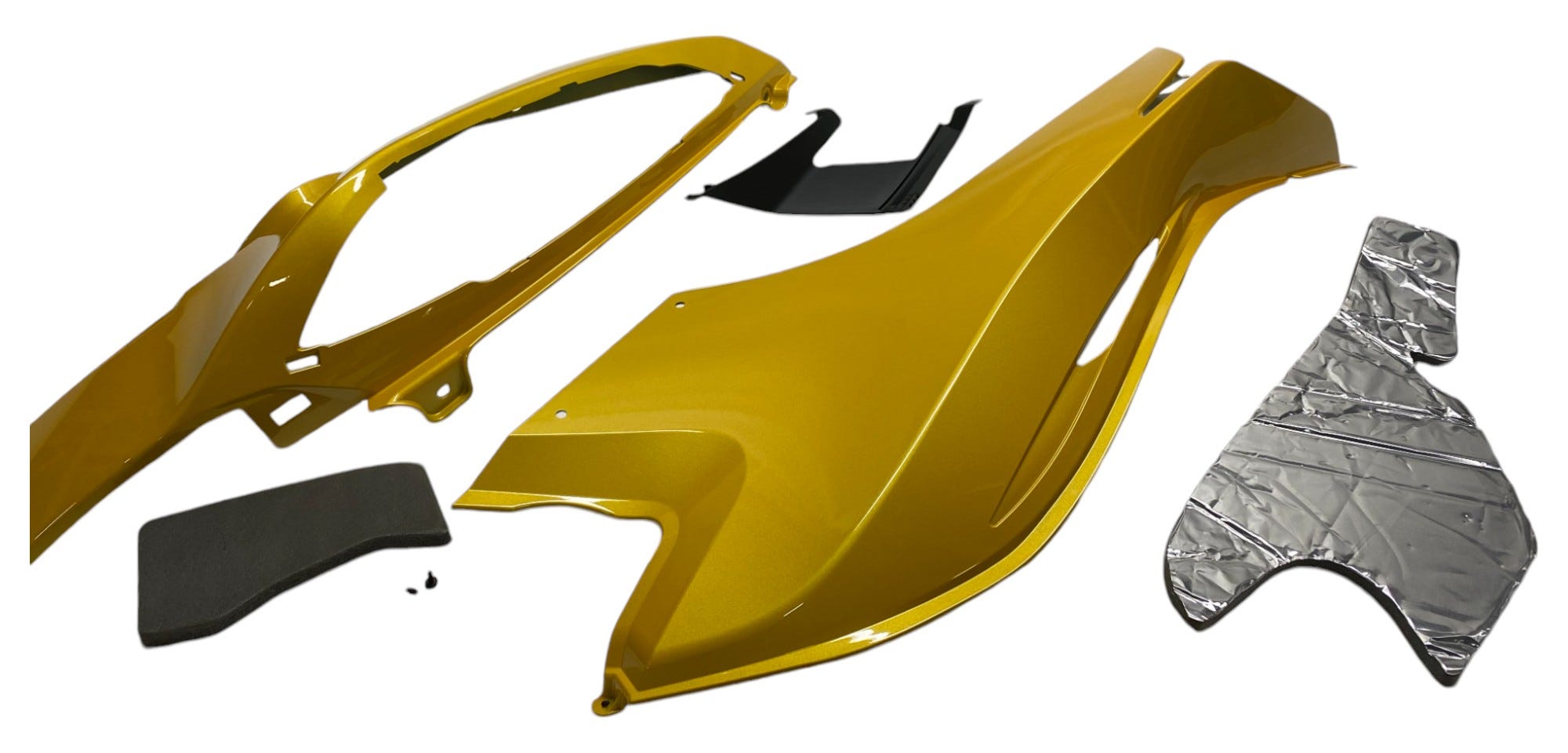 Fits BRP Yellow LH Panel KIT, OEM Part # 219800343