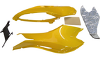 Fits Sea-Doo GTI / GTX / RXP / RXT / Wake Yellow RH Panel KIT, Part # 219800344 - Vintage image