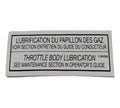 Sea-Doo Label Maintenance, OEM Part # 219902695