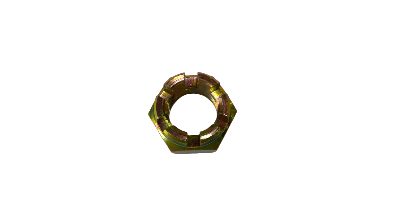 Fits BRP HEX. Castle NUT 20 X 1.5, OEM Part # 250100079