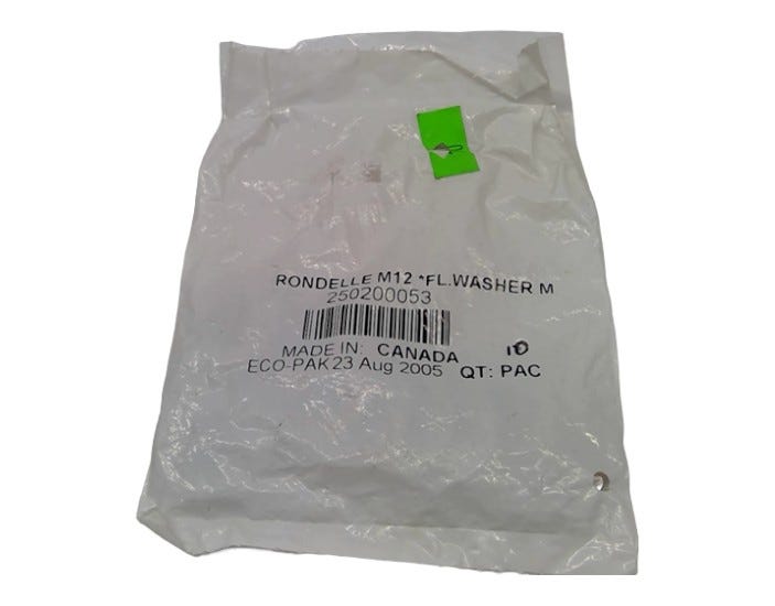 Fits BRP FLAT Washer M12, OEM Part # 250200053