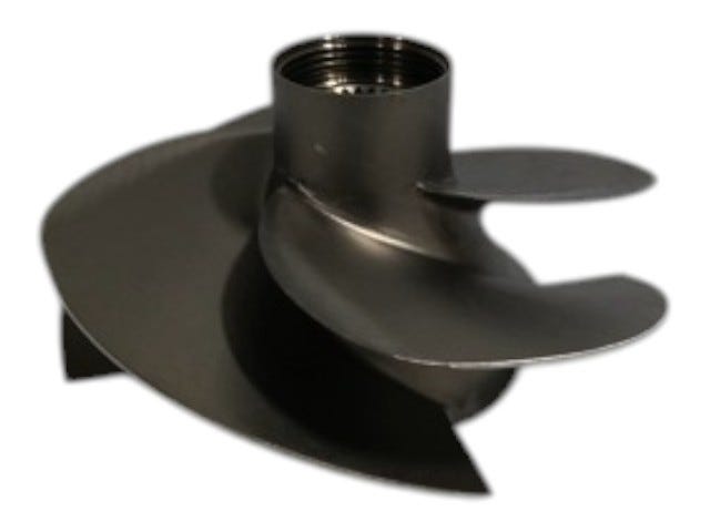 Fits 2010 Sea-Doo 230 Challenger 310 / 230 Challenger SP 310 Stainless Steel Impeller A, OEM Part # 267000449