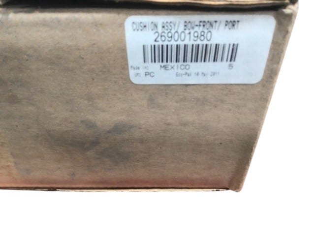 Fits 2011 Sea-Doo 230 SP 430 / 230 Wake 430 Front BOW Cushion PORT SID, OEM Part # 269001980
