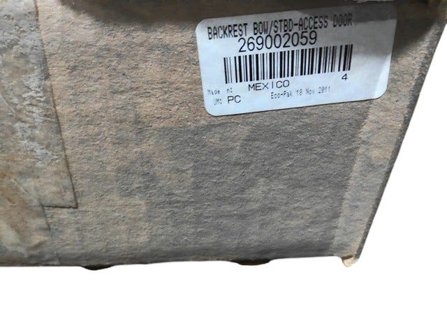 Fits 2010 Sea-Doo 210 Challenger SE 310 / 210 Challenger SE 430 Backrest Access DOOR TAN S, OEM Part # 269002059