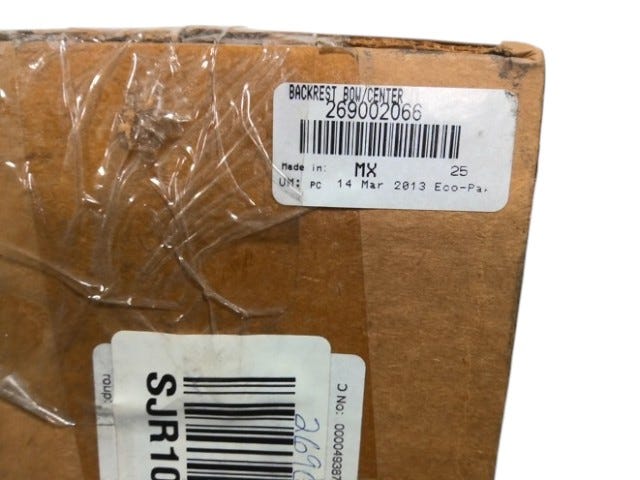 Fits 2010-2011 Sea-Doo 210 Challenger 310 / 210 Challenger SE 310 Front Center Backrest ALAB, OEM Part # 269002066