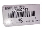 2012 Fits Sea-Doo SP 310/ 210 SP 430 Fr Center Backrest, OEM Part # 269002443 - Vintage image