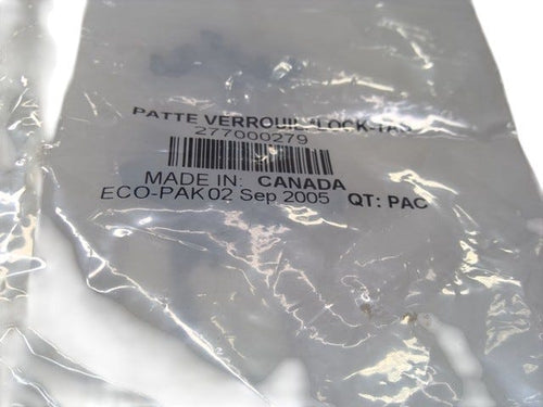 Fits 2007 Sea-Doo 3D 947 DI TAB LOCK, OEM Part # 277000279