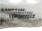 Fits 2000-2012 Sea-Doo Fuse, 2 Amperes, OEM Part # 278001442