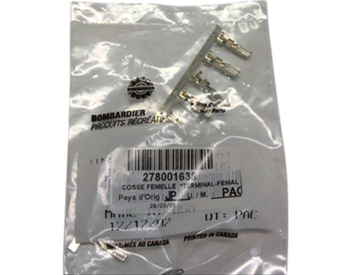 Fits Sea-Doo Female Terminal, OEM Part # 278001638
