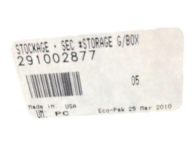 Fits 2010-2012 Sea-Doo 210 Challenger & Challenger S 260 DRY Storage BOX, OEM Part # 291002877