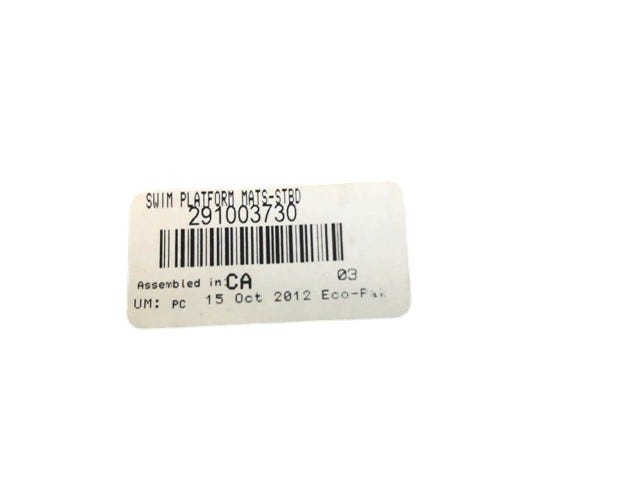 Fits 2012 Sea-Doo 230 Wake 430 / 230 Wake 520 SWIM Platform MAT Outside, OEM Part # 291003730
