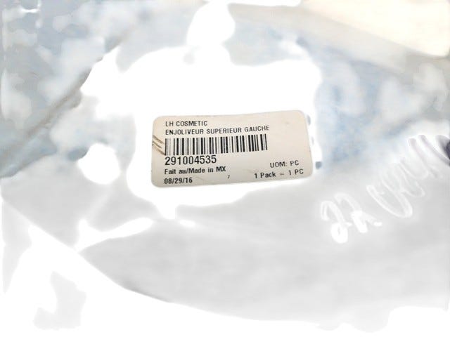 Fits 2017 Sea-Doo RXT LH Cosmetic, OEM Part # 291004535