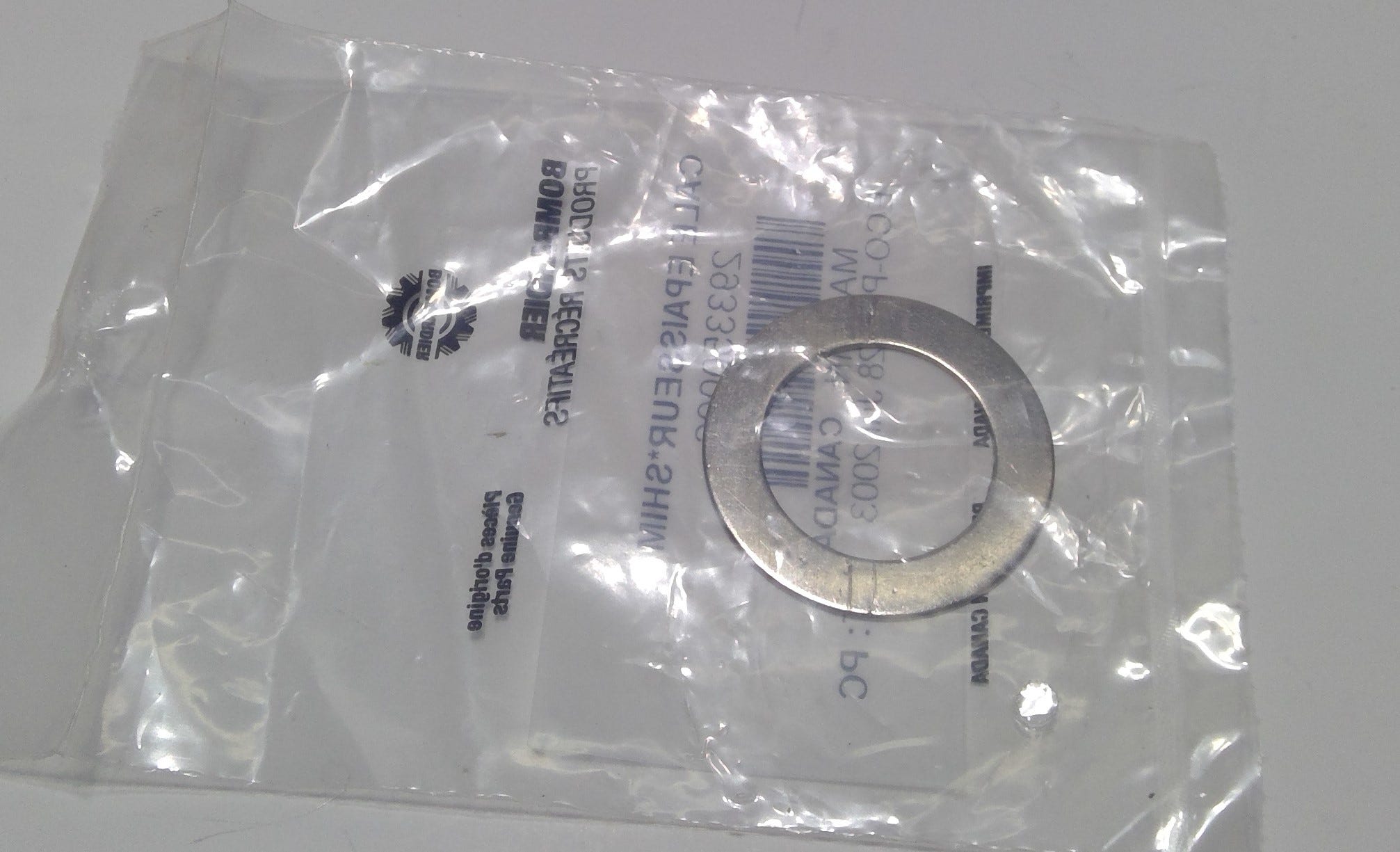Fits BRP SHIM, OEM Part # 293350006