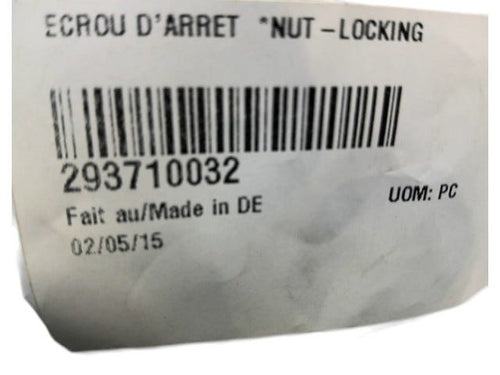 Fits 1996-1997, 2000-2005, 2007-2010 Sea-Doo Locking Nut, OEM Part # 293710032