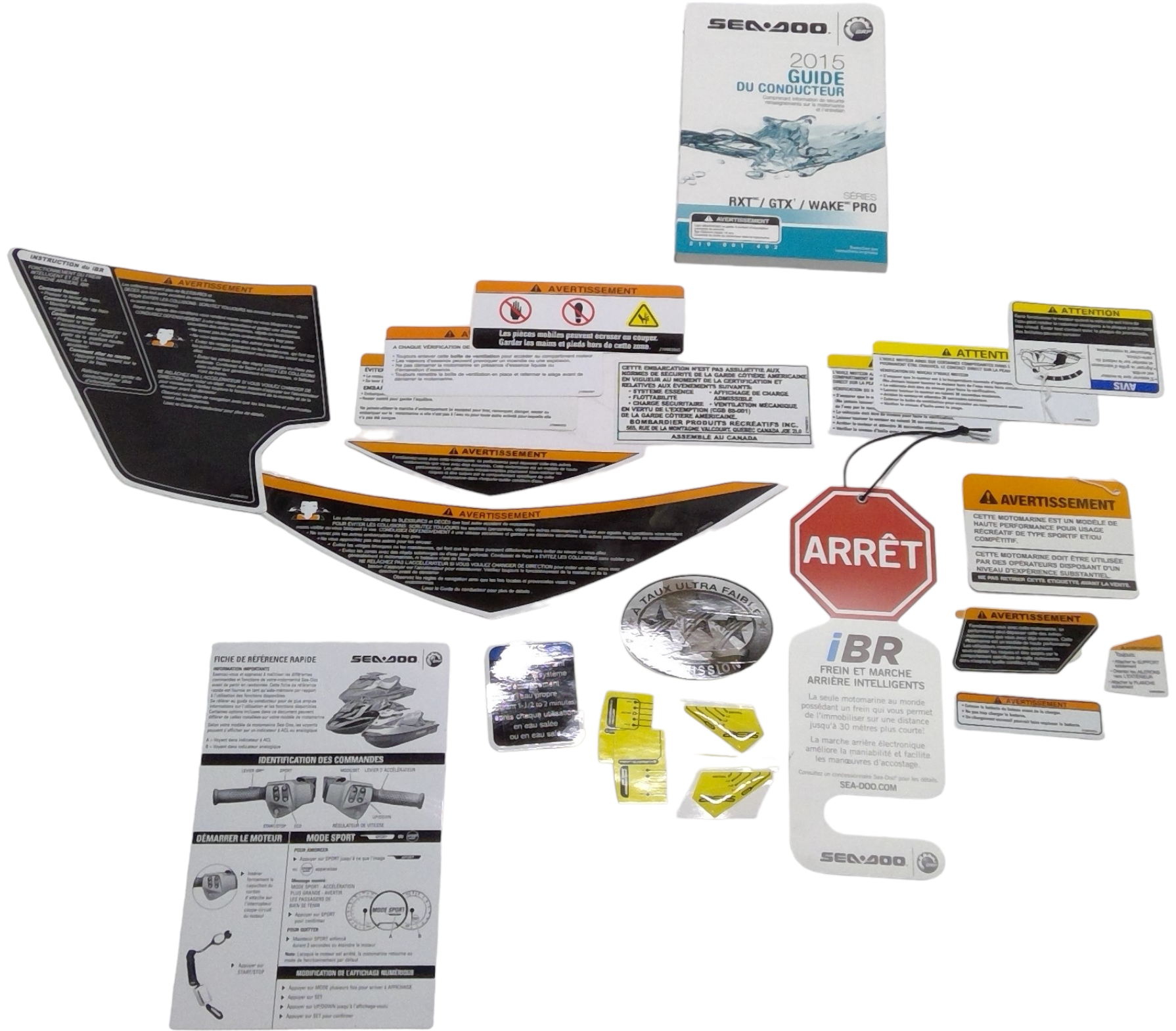 Fits BRP Documents Kit, OEM Part # 295100618 - Vintage image