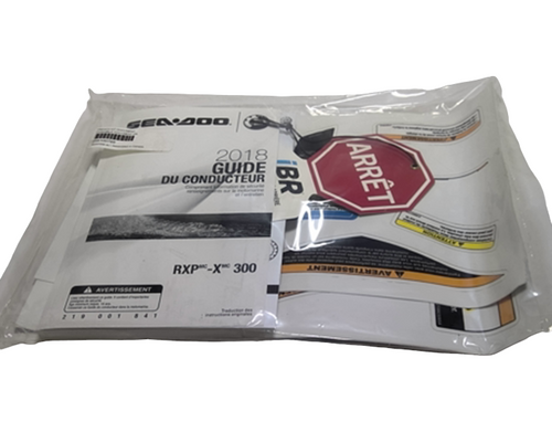 2004-2012 Fits Sea-Doo/ Speedster/ Utopia Documents Kit, OEM Part # 295100769 - Vintage image
