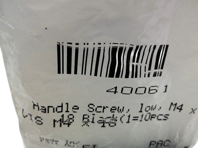 Fits 2009 Ski-Doo Skandic SUV 600 Europe Handle Screw LOW M4 X 18, OEM Part # 40061