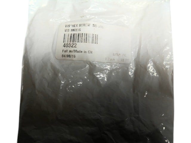 Fits 2009 Ski-Doo Skandic SUV 600 Europe HEX Screw M6 X16, OEM Part # 40322