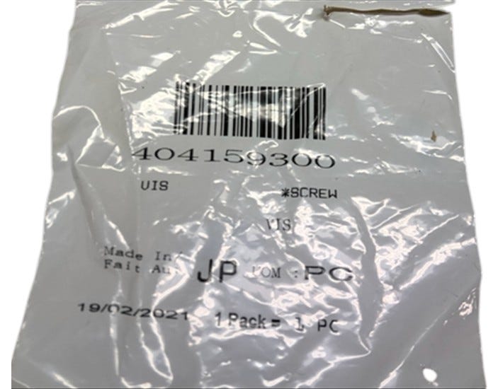 BRP Screw, OEM Part # 404159300