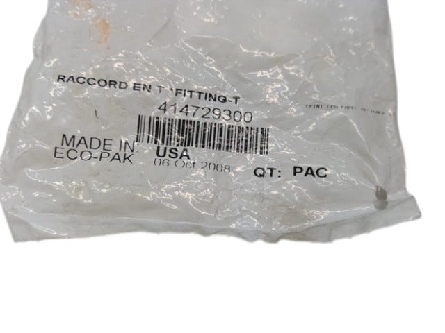 Fits 2008-2016 Ski-Doo SUMMIT 600 CARB / SUMMIT 800R P-TEK T-fitting, OEM Part # 414729300