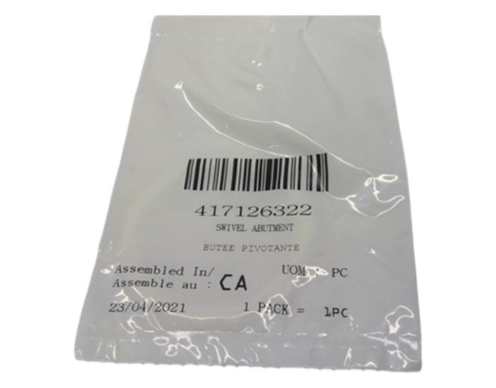 BRP Swivel Abutment, OEM Part # 417126322