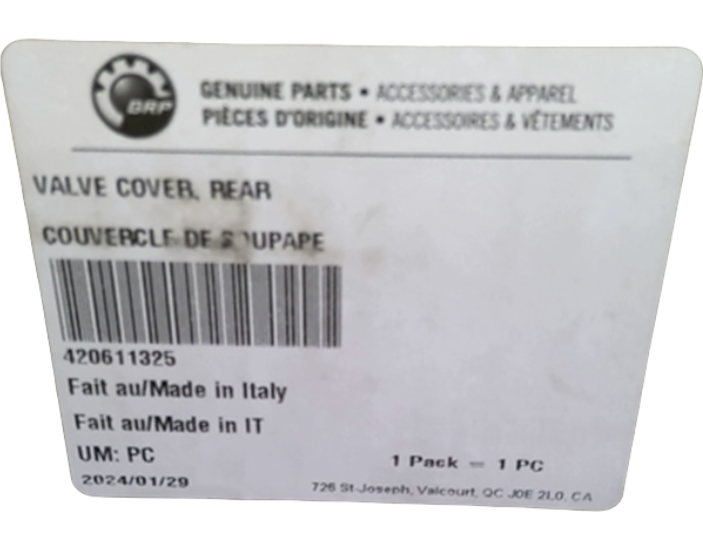 Fits 2008-2015 Can-Am Spyder RS SE5 / Spyder RS SM5 Valve Cover, Rear, OEM Part # 420611325