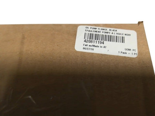 Fits BRP BRP BRP OIL PUMP Flange Black, OEM Part # 420811194
