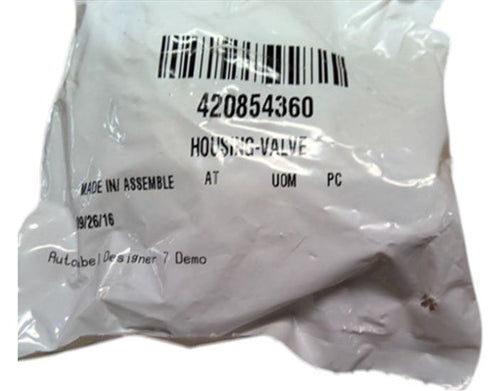 Fits 1997 Sea-Doo Challenger 1800, 5600/5601 / Challenger, 5603/5606 Housing-Valve, OEM Part # 420854360