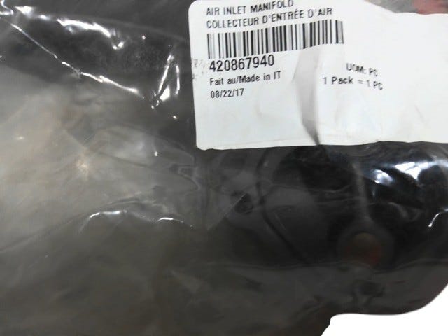 Fits BRP BRP BRP AIR Inlet Manifold, OEM Part # 420867940