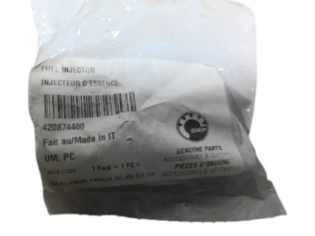 Fits Sea-Doo Sea-Doo Sea-Doo FUEL Injector, OEM Part # 420874480