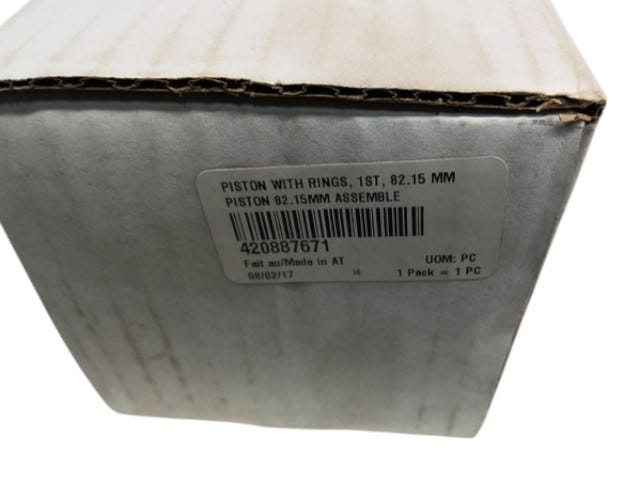 Fits BRP BRP BRP Piston WITH Rings 1ST 82.1, OEM Part # 420887671