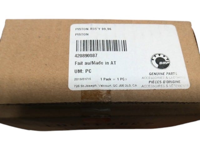 Fits 2008 Ski-Doo Expedition V-1300 Piston ASM 99 96, OEM Part # 420890087