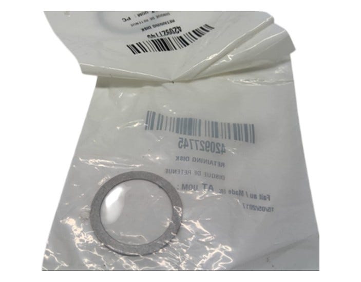 Fits BRP Retaining DISK, OEM Part # 420927745