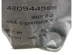 Fits 2008-2009 Ski-Doo Skandic Tundra / Freestyle SESSION 300F SHIM 0.2, OEM Part # 420944586