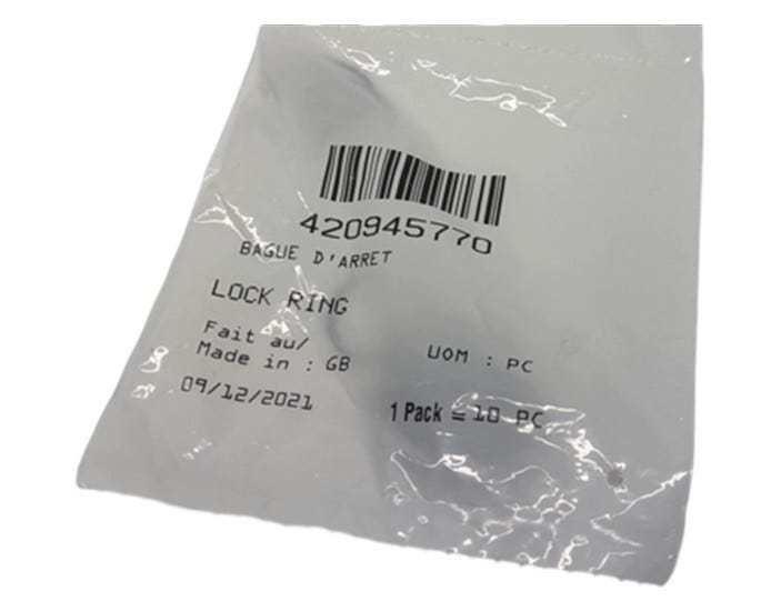 BRP LOCK RING, OEM Part # 420945770