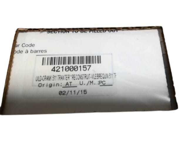 Fits Can-Am Can-Am Can-Am Traxter Rebuild-crank 511 Traxter, OEM Part # 421000157