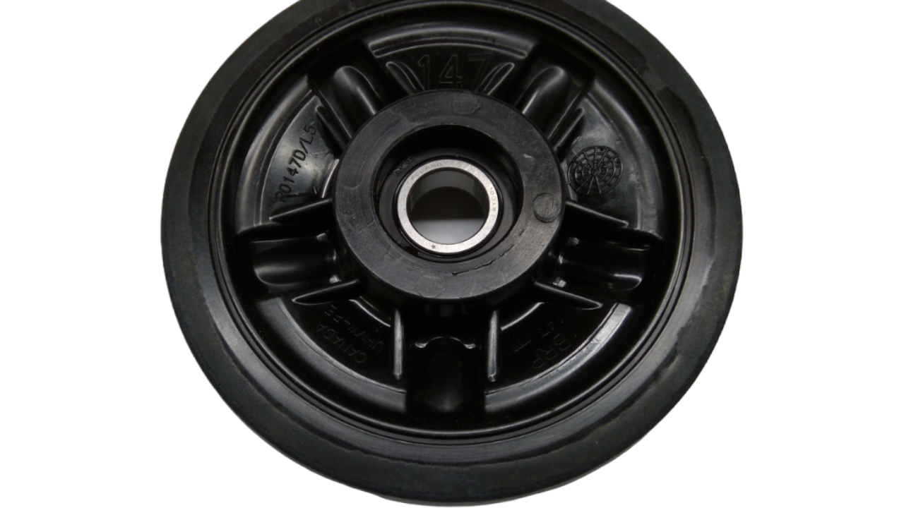 2008 Fits Ski-Doo Wheel 147 With Pattern Ass'y, Full Moon, OEM Part # 503191317 - Vintage image