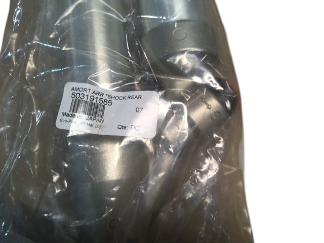 Fits 2008 Ski-Doo MX Z RENEGADE 600 HO SDI / MX Z RENEGADE 800R REAR Shock, OEM Part # 503191585