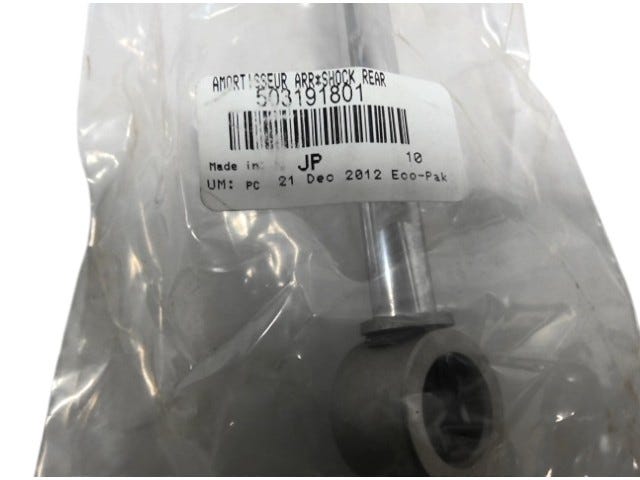 Fits 2008-2009 Ski-Doo MX Z TNT 600 H.O. E-TEC (MJ9A / MX Z TNT 500SS REAR Shock, OEM Part # 503191801