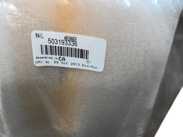 Fits 2013 Ski-Doo SUMMIT X 800RE XM Rail_Suspension 154 B-190, OEM Part # 503193336