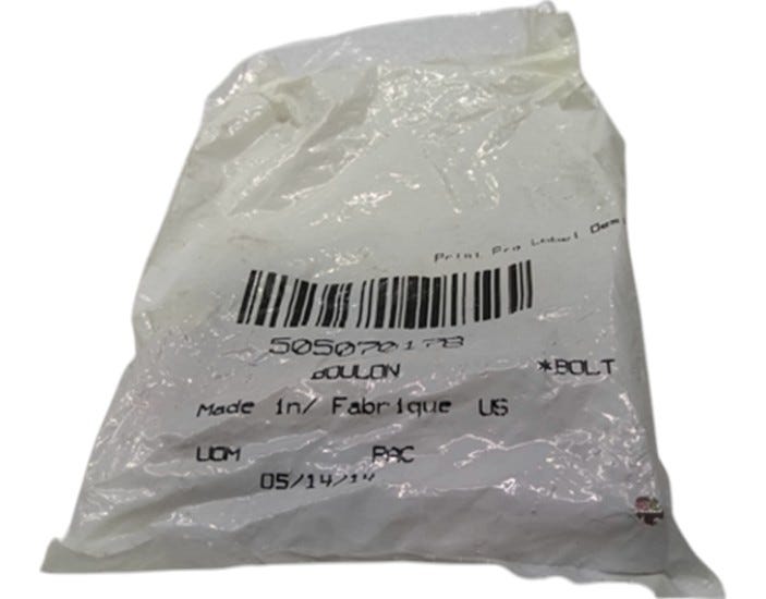 Fits Can-Am BOLT M10 X 60, OEM Part # 505070178