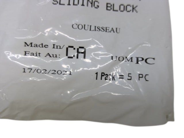 Fits BRP BRP BRP SLIDING BLOCK, OEM Part # 505070817