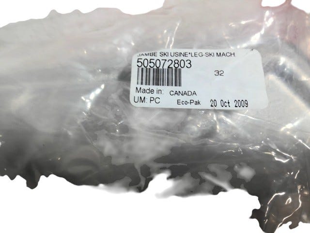 Fits 2010 Ski-Doo MX Z X 600RS / Summit HillClimb RH SKI LEG, OEM Part # 505072803