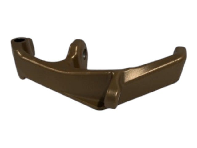 Fits 2011-2012 Ski-Doo Freeride 154 800R E-TEC (Racing) / Summit FREERIDE 800R E-TEC Gold RH Ski Leg, OEM Part # 505072948