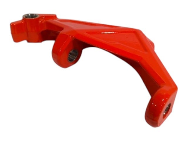 Fits 2014 Ski-Doo SUMMIT X 800RE XM 146 / SUMMIT X 800RE XM 154 Can-Am Red RH Ski Leg, OEM Part # 505073566