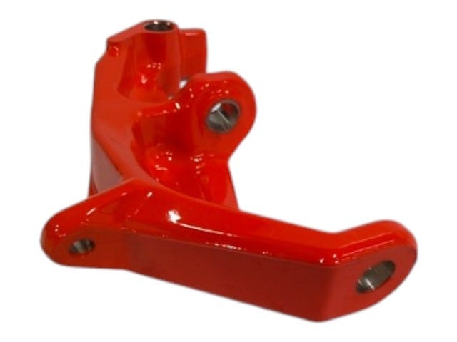Fits 2014 Ski-Doo SUMMIT X 800RE XM 146 / SUMMIT X 800RE XM 154 Can-Am Red RH Ski Leg, OEM Part # 505073566