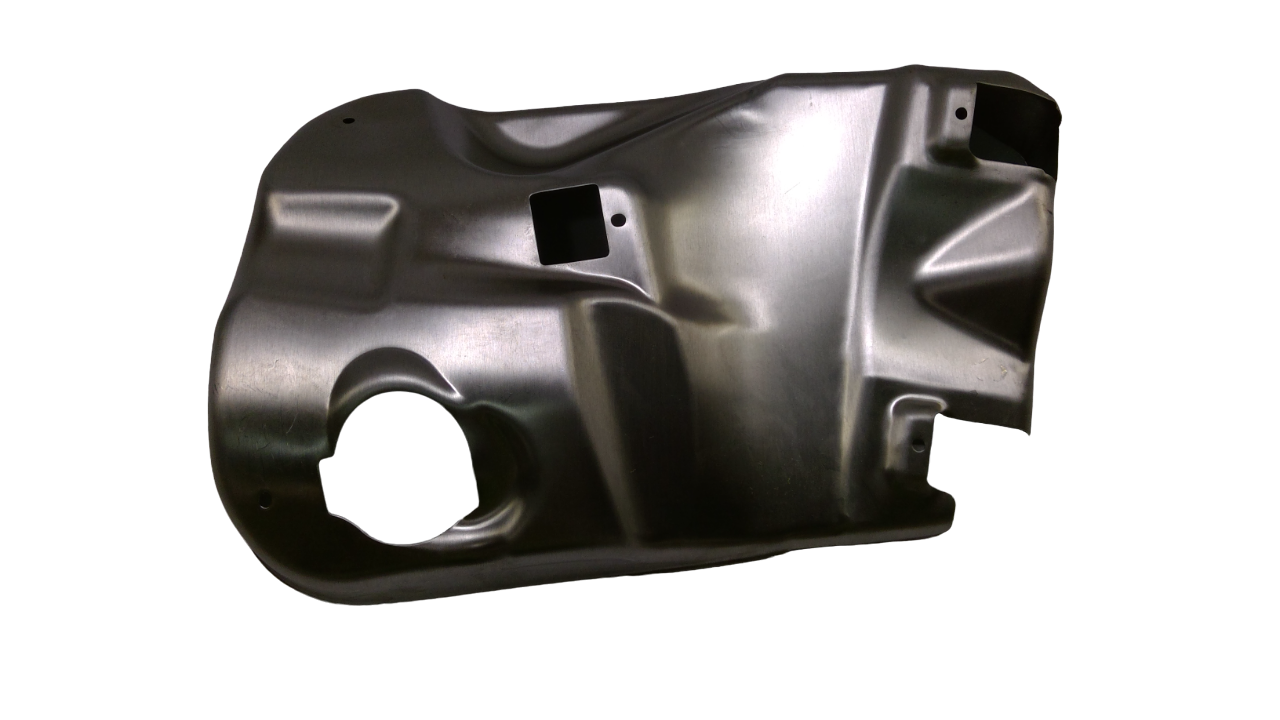Fits 2009-2019 Ski-Doo LH Heat Shield, OEM Part # 514054369