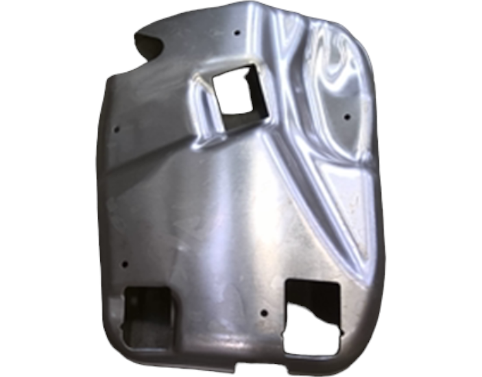 Fits 2015-2020 Ski-Doo 001 - SKANDIC WT 900 ACE - Europe / 004 - SKANDIC WT 900 ACE - North America LH Heat Shield, OEM Part # 514055128