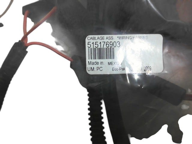 Fits 2010 Ski-Doo Skandic Tundra Frame Harness, OEM Part # 515176903