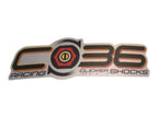 Fits 2008-2009 Ski-Doo GTX Fan / MX Z 550X Suspension Decal, OEM Part # 516002548